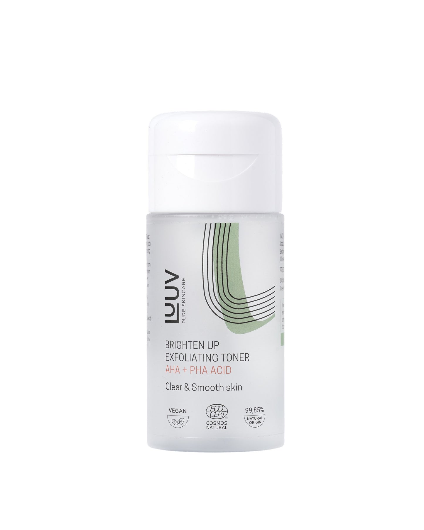 Exfoliating Face Toner with AHA + PHA Acid COSMOS, 120 ml