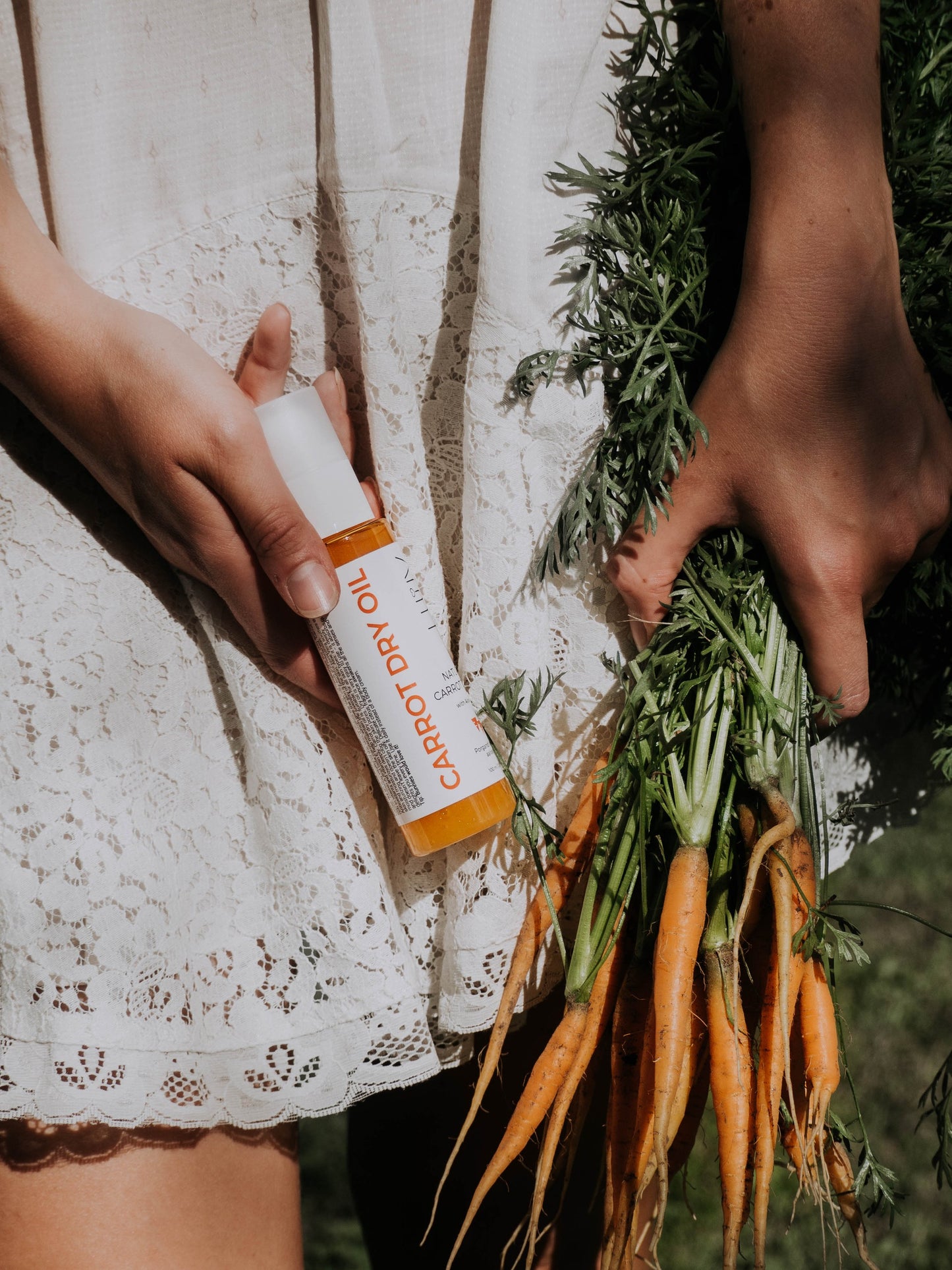 Natural Carrot Dry Oil With Aloe Vera, 150ml