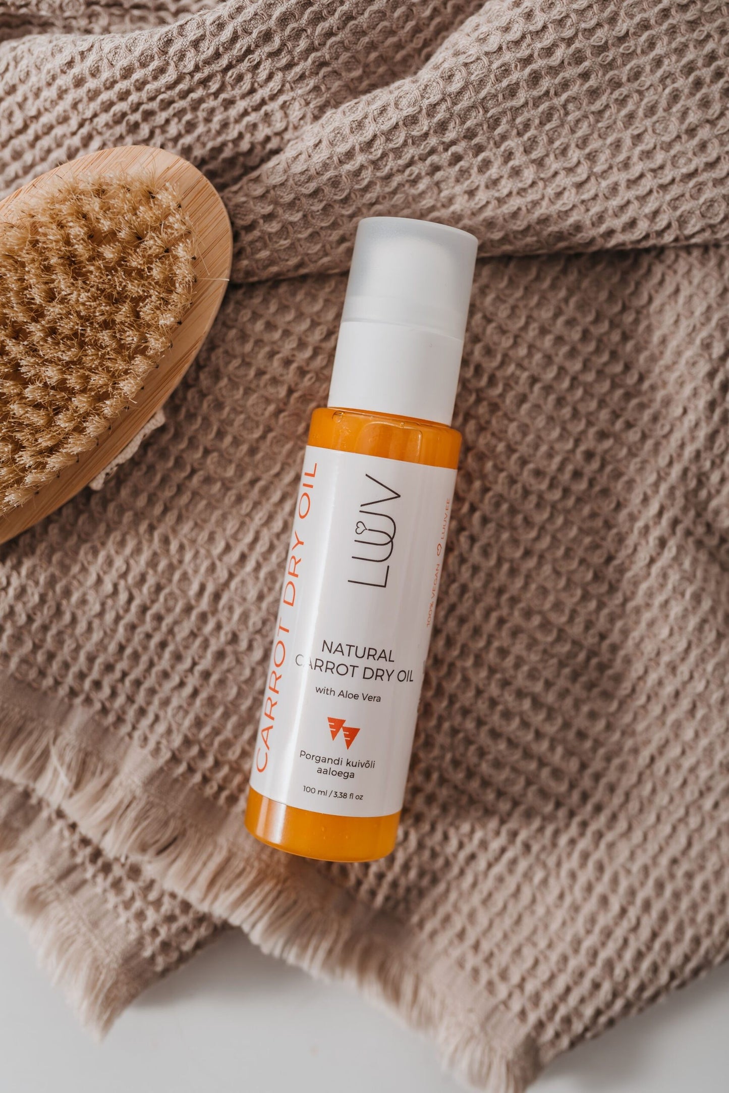 Natural Carrot Dry Oil With Aloe Vera, 150ml