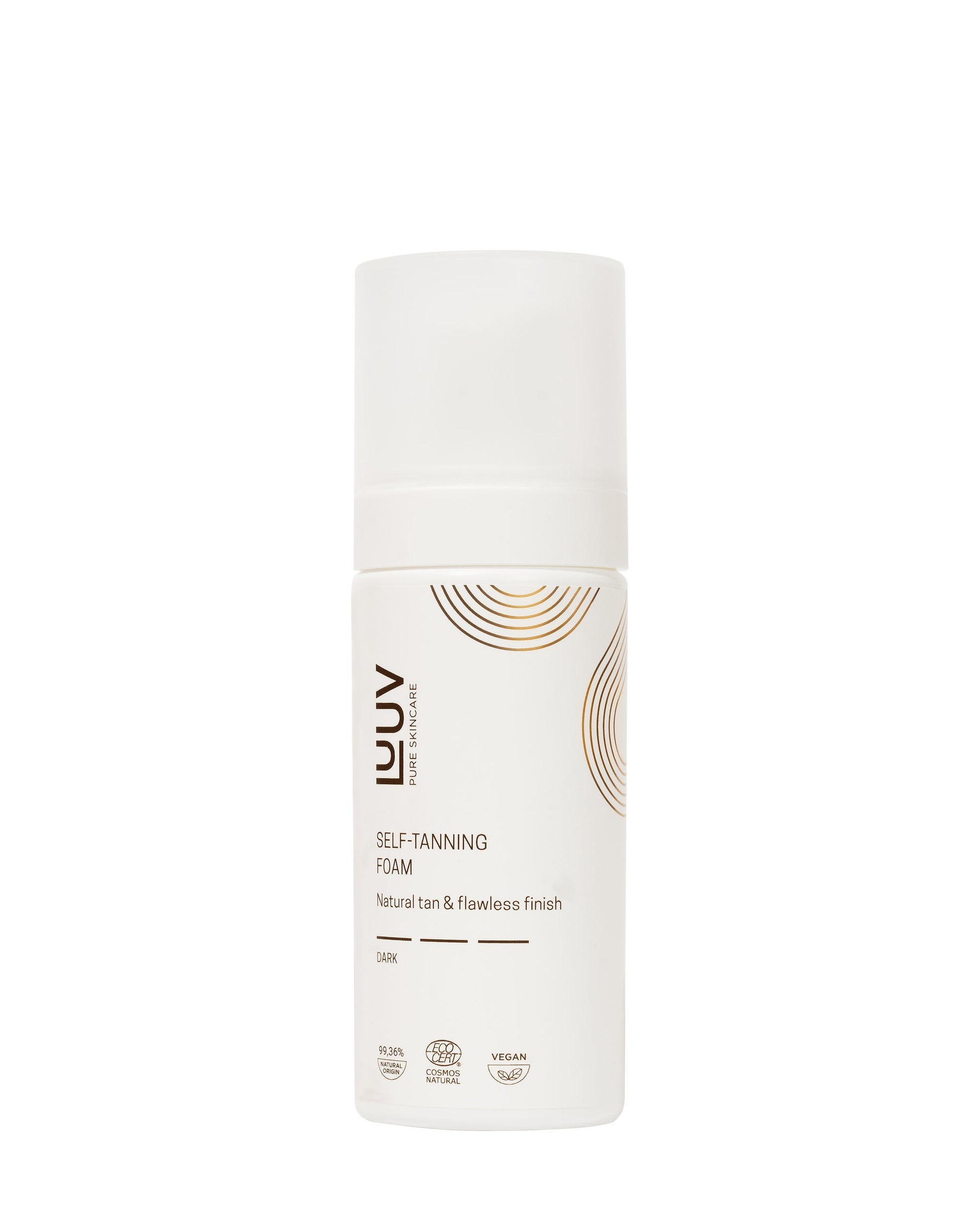 Natural Self Tanning Foam Dark COSMOS, 150ml