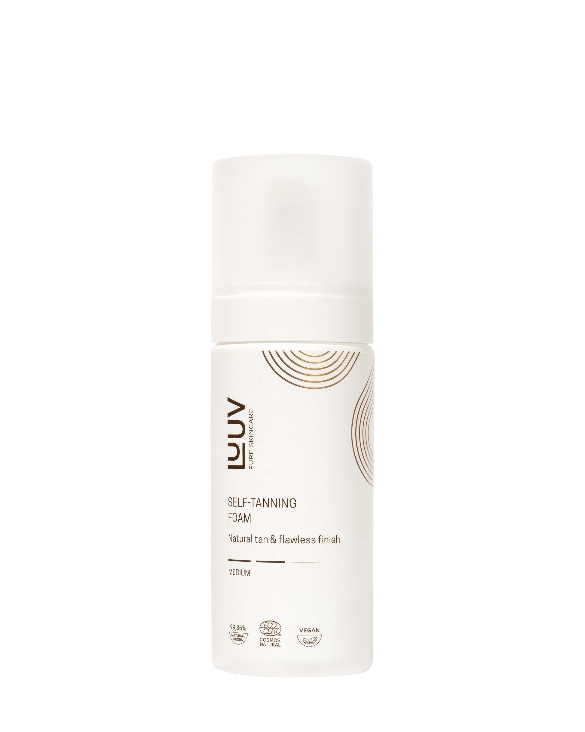 Natural Self Tanning Foam Medium COSMOS, 150ml