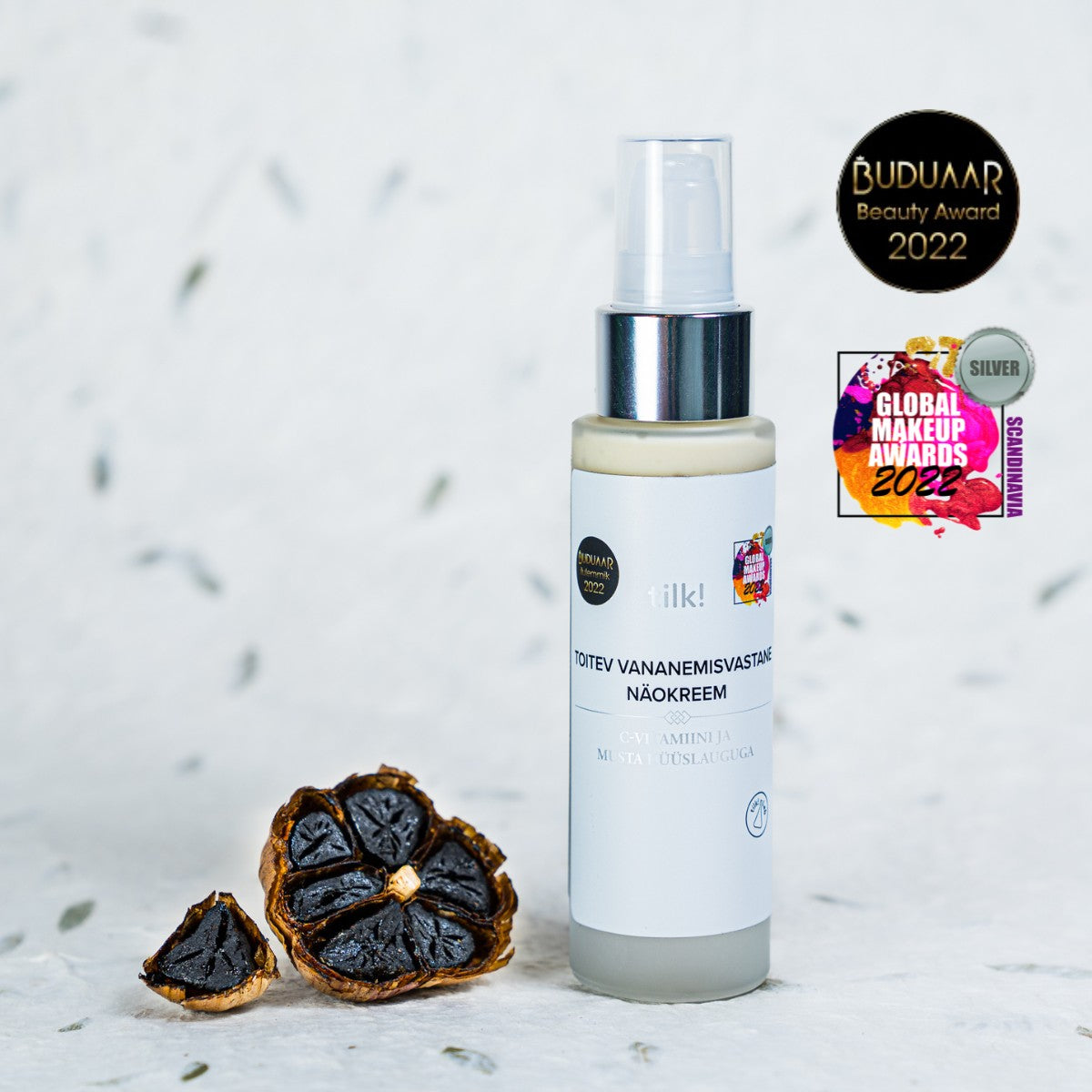 Nourishing Anti-Ageing Face Cream with Vitamin C and Black Garlic, 50ml